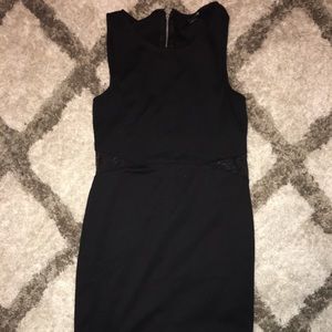 Sheer Side Insert Party Dress